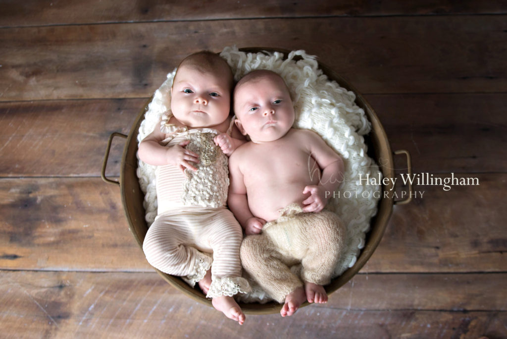 Northern Virginia Newborn Twin Photographer