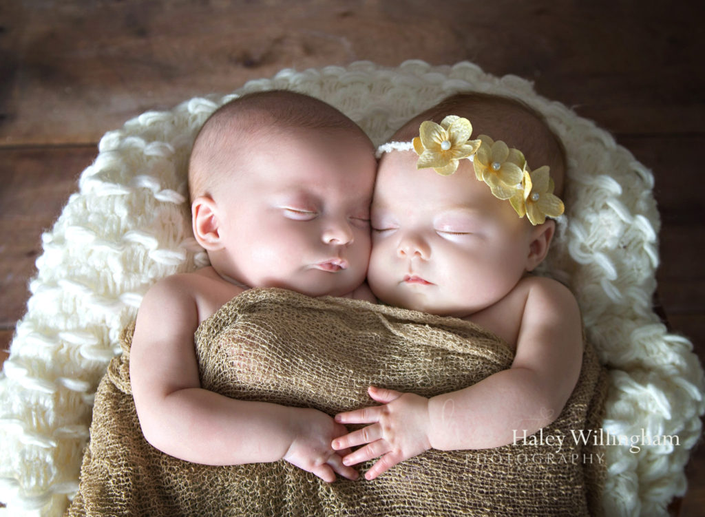 Northern Virginia Newborn Twin Photographer