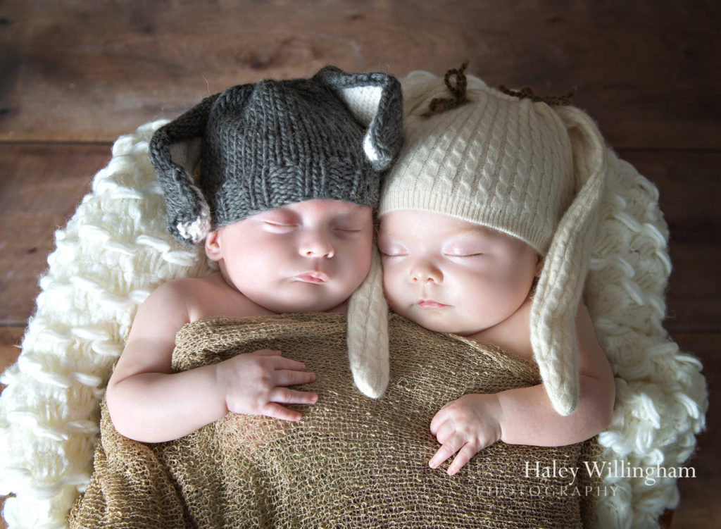 Northern Virginia Newborn Twin Photographer