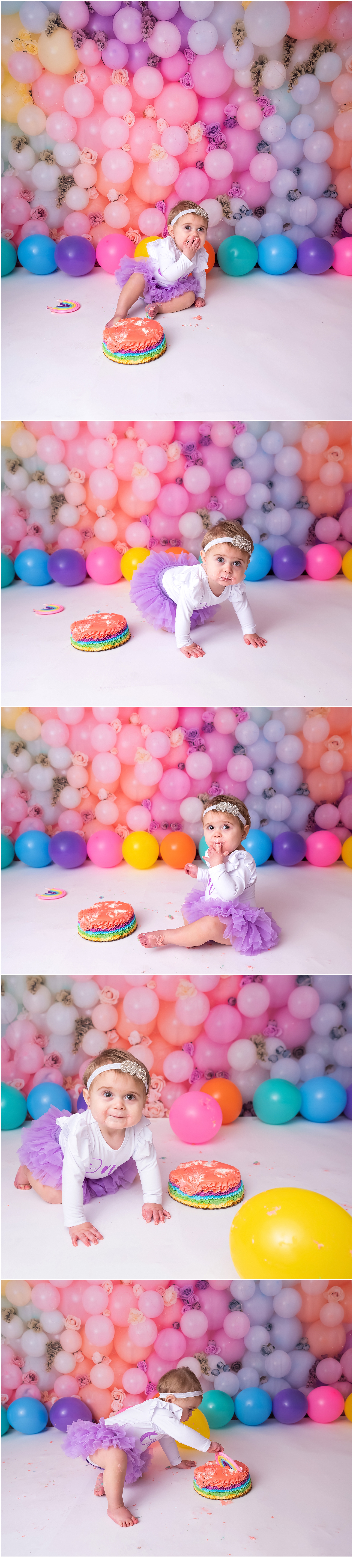 Charles Town West Virginia Cake Smash First Birthday Photography